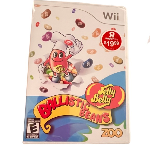 NWT-Jelly Belly Ballistic Beans - Nintendo Wii Game - Picture 1 of 5